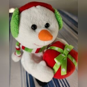 Plush Singing Snowman ☃️🎁🎶🎵